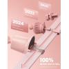 imageLamicall 2025 Wider Clamp ampamp Metal Hook Car Phone Holder Vent Thick Cases Friendly Phone Holders for Your Car Mount Automobile Hands Free Cradle Air Vent for iPhone 16 15 14 13 Pro Max SmartphoneNEW Upgraded  Pink