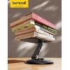 imageLamicall Adjustable Phone Stand for Desk  360 Rotating Foldable Cell Phone Holder Desktop Portable Cellphone Stand Office Desk Accessories for iPhone 16 15 14 13 Pro Max 410 Smartphones iPadBlack
