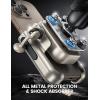 imageLamicall All Metal Motorcycle Phone Mount  Anti Shake Extendable Arm Bike Phone Holder Handlebar Clamp Bicycle Cell Phone Mount for iPhone 16 Pro Max 15 14 Galaxy S24 Ultra 4772quot Phones4772 PhoneGold