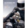 imageLamicall All Metal Motorcycle Phone Mount  Anti Shake Extendable Arm Bike Phone Holder Handlebar Clamp Bicycle Cell Phone Mount for iPhone 16 Pro Max 15 14 Galaxy S24 Ultra 4772quot Phones4772 PhoneGold