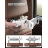 imageLamicall Car Headrest Tablet Holder  3 in 1 Extension Arm Adjustable Tablet Car Mount for Back Seat Road Trip Essentials for Kids for 4711quot Device Like iPad Pro Air Mini Galaxy Fire BlackWhite