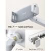 imageLamicall Car Headrest Tablet Holder  3 in 1 Extension Arm Adjustable Tablet Car Mount for Back Seat Road Trip Essentials for Kids for 4711quot Device Like iPad Pro Air Mini Galaxy Fire BlackWhite