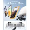 imageLamicall Car Headrest Tablet Holder  Lockable Thick Case Friendly Foldable Clip Car Backseat Tablet Mount Car Accessories for Kids for iPad Pro Air Mini Galaxy Fire HD 4713quot Tablets4713 Tablets