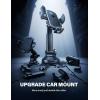 imageLamicall Car Phone Holder  Strongest MilitaryGrade Suction Cup 360 Rotation Phone Holders for Your Car Quick Release Adjustable Car Phone Mount Dashboard for iPhone 16 Galaxy Smartphone TruckBlack