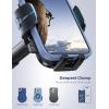 imageLamicall Car Phone Holder  Strongest MilitaryGrade Suction Cup 360 Rotation Phone Holders for Your Car Quick Release Adjustable Car Phone Mount Dashboard for iPhone 16 Galaxy Smartphone TruckBlack