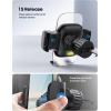 imageLamicall Car Phone Holder Vent  Upgraded Spring Loaded Hook Big Phone Friendly Air Vent Cell Phone Holders for Your Car Mount Automobile Hands Free Cradle for iPhone 16 15 14 13 Pro Max SmartphoneBlack