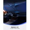 imageLamicall Car Windshield Sun Shade  4Layer Reflective 240T Sun ampamp UV Reflective Windshield Cover Sun Shade  Easy Install Foldable  64quotx34quot Windshield Cover for Medium Sedan SUV59x31