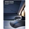 imageLamicall Car Windshield Sunshade Umbrella  Foldable Car Windshield Sun Shade Cover 5 Layers UV Block Coating 52quotx31quot Front Window Heat Insulation Protection for Auto Sedan SUV Windshield61x33