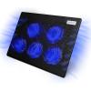 imageLamicall Laptop Cooling Pad Laptop Cooler  Portable Slim Laptop Cooling Stand Holder Riser with 5 Fans Compatible with MacBook Air Pro Dell XPS HP Alienware Laptop Notebooks Up to 156 Inch