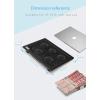 imageLamicall Laptop Cooling Pad Laptop Cooler  Portable Slim Laptop Cooling Stand Holder Riser with 5 Fans Compatible with MacBook Air Pro Dell XPS HP Alienware Laptop Notebooks Up to 156 Inch