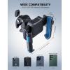 imageLamicall Motorcycle Phone Mount Holder  Camera Friendly 1s Lock Bike Phone Holder Handlebar Clamp Bicycle Scooter Phone Clip for iPhone 16 Pro Max 15 14 13 Galaxy S25 Ultra 477quot PhonesBlue