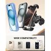 imageLamicall Motorcycle Phone Mount Holder  Metal Extension Arm Dual Vibration Dampener Motorcycle Cell Phone Mount Bike Bicycle Handlebar Phone Clamp for iPhone 1615 14 Pro Max 4767quot Phones
