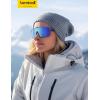 imageLamicall Polarized Sports Sunglasses for Men Women UV400 Protection Sun Glasses for Running Cycling Baseball Fishing GolfBlue Frameblue Lens