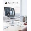 imageLamicall Swivel Laptop Stand Laptop Riser  360Rotating Ergonomic Aluminum Computer Desk Holder Compatible with MacBook Air Pro Dell XPS HP and More 10quot  173quot Notebook  Sliver
