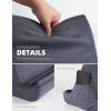 imageLamicall Tablet Pillow Holder Stand  Tablet Pillow Soft Pad Dock for Lap Bed and Desk with Pocket ampamp 4 Viewing Angles for 2022 iPad Pro 11 129 Air Mini Kindle 413quot Phone and Tablet BlackGray