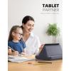 imageLamicall Tablet Pillow Holder Stand  Tablet Pillow Soft Pad Dock for Lap Bed and Desk with Pocket ampamp 4 Viewing Angles for 2022 iPad Pro 11 129 Air Mini Kindle 413quot Phone and Tablet BlackGray