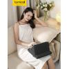 imageLamicall Tablet Pillow Holder Stand  Tablet Pillow Soft Pad Dock for Lap Bed and Desk with Pocket ampamp 4 Viewing Angles for 2022 iPad Pro 11 129 Air Mini Kindle 413quot Phone and Tablet BlackBlack
