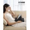 imageLamicall Tablet Pillow Holder Stand  Tablet Pillow Soft Pad Dock for Lap Bed and Desk with Pocket ampamp 4 Viewing Angles for 2022 iPad Pro 11 129 Air Mini Kindle 413quot Phone and Tablet BlackBlack