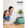 imageLamicall Tablet Pillow Holder Stand  Tablet Pillow Soft Pad Dock for Lap Bed and Desk with Pocket ampamp 4 Viewing Angles for 2022 iPad Pro 11 129 Air Mini Kindle 413quot Phone and Tablet BlackGreen