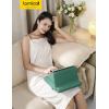 imageLamicall Tablet Pillow Holder Stand  Tablet Pillow Soft Pad Dock for Lap Bed and Desk with Pocket ampamp 4 Viewing Angles for 2022 iPad Pro 11 129 Air Mini Kindle 413quot Phone and Tablet BlackGreen