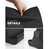 imageLamicall Tablet Pillow Holder Stand  Tablet Pillow Soft Pad Dock for Lap Bed and Desk with Pocket ampamp 4 Viewing Angles for 2022 iPad Pro 11 129 Air Mini Kindle 413quot Phone and Tablet BlackBlack