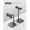 imageLamicall Tablet Stand Holder Gooseneck Tablet Mount  25lb Heavy Duty Base Adjustable Desktop Stand with 360 Degree Rotating for 4713quot Tablet iPad Pro 129 Air Mini Fire Kindle Tabs BlackBlack