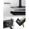 imageLamicall Tablet Stand Holder Gooseneck Tablet Mount  25lb Heavy Duty Base Adjustable Desktop Stand with 360 Degree Rotating for 4713quot Tablet iPad Pro 129 Air Mini Fire Kindle Tabs BlackBlack