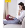 imageLamicall Tablet Stand Pillow Holder  Soft Pad for Bed Lap Dock With Stylus Mount ampamp Pocket for iPad Pro 129 Air Mini Kindle Galaxy Tab and 413quot Tablets Dark GreyDark Red