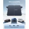 imageLamicall Windshield Cover for Ice and Snow  Magnetic Fit Waterproof Heavy Duty 800D Oxford Fabric1S Snow Removal 4X Stable Winter Car Accessories for Men Fits Most Cars SUVs 62quotx48quot