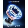 imageLamicall for MagSafe Car Mount  20 Super Magnets Magnetic Car Phone Mount Air Vent Phone Holder Car Hands Free Cell Phone Holder Clip Car Accessories fit iPhone 16 15 14 13 Pro Plus MaxNEW Upgraded  Pink