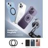 imageLamicall for MagSafe Car Mount  Upgraded2nd Generation 20 Strong Magnets Magnetic Phone Holder Car  Air Vent Car Phone Holder Mount for iPhone 16 15 14 13 12 Pro Plus Max Mini Mag Safe Case2NEW Upgraded  Carbon Fiber