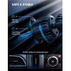 imageLamicall for Magnetic Car Mount Charger  2024 Cooling Fast Charging 15W Wireless Car Charger  Hands Free Magnetic Car Phone Holder Charger Vent for iPhone 16 15 14 13 12 Pro Max CaseBlack