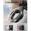 imageLamicall for Magsafe Airplane Phone Holder Airplane Travel Essentials for Flying Plane Handsfree Airport Phone Mount Long Flight Must Haves for Woman Man Fits iPhone 16 15 14 Pro Max SeriesBlack