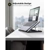 imageLaptop Cooler Lamicall Laptop Cooling Pad  Portable Height Adjustable Laptop Cooling Fan Stand Holder Riser