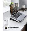 imageLaptop Cooler Lamicall Laptop Cooling Pad  Portable Height Adjustable Laptop Cooling Fan Stand Holder Riser