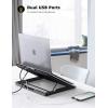 imageLaptop Cooler Lamicall Laptop Cooling Pad  Portable Height Adjustable Laptop Cooling Fan Stand Holder Riser