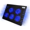 imageLamicall Laptop Cooling Pad Laptop Cooler  Portable Slim Laptop Cooling Stand Holder Riser with 5 Fans Compatible with MacBook Air Pro Dell XPS HP Alienware Laptop Notebooks Up to 156 Inch