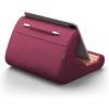 imageLamicall Tablet Stand Pillow Holder  Soft Pad for Bed Lap Dock With Stylus Mount ampamp Pocket for iPad Pro 129 Air Mini Kindle Galaxy Tab and 413quot Tablets Dark GreyDark Red