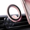 imageLamicall for MagSafe Car Mount  20 Super Magnets Magnetic Car Phone Mount Air Vent Phone Holder Car Hands Free Cell Phone Holder Clip Car Accessories fit iPhone 16 15 14 13 Pro Plus MaxNEW Upgraded  Pink