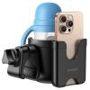 imageStroller Cup Holder with Phone Holder  Lamicall 2in1 Stable AntiSlip Stroller Accessories Phone Holder for Uppababy Doona Nuna Jogger Britax Bugaboo Walker Bike Scooter WheelchairUniversal