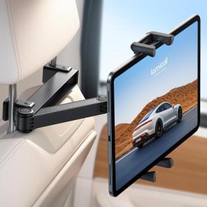 imageLamicall Car Headrest Tablet Holder  Lockable Thick Case Friendly Foldable Clip Car Backseat Tablet Mount Car Accessories for Kids for iPad Pro Air Mini Galaxy Fire HD 4713quot Tablets4713 Tablets
