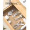 image10Pack Silicone Cable Ties Cord Organizer Wrap  Lamicall Durable Reusable Wire Management with Lock Buckle Elastic Charger Cable Strap Ties Electrical Cord Keeper for Travel Home AccessoriesWhite