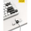 image8Pack Cord Organizer 1s Lock Spring Cable Management Clips  Lamicall Desk Cord Holder Adhesive Cute Round Cable Clip Phone Charger Wire Organizer Keeper for Nightstand Car Office Accessory White8Pack