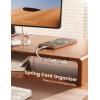 imageLamicall Cord Organizer Spring Cable Management Clips  6Pack Compact Desk Cable Holder Clips Nightstand Phone Charging Cord Holder 8mm Slot Adhesive Wire Organizer Office Accessory White6Pack