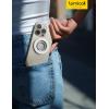 imageMagnetic Phone Ring Holder for Mag Safe  Lamicall Magnetic Finger Phone Ring Stand Holder Magnet Ring Grip Compatible with iPhone 14 Plus 13 12 Pro Pro Max Mini Grass GreenSnow White