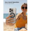 imageMagnetic Phone Ring Holder for Mag Safe  Lamicall Magnetic Finger Phone Ring Stand Holder Magnet Ring Grip Compatible with iPhone 14 Plus 13 12 Pro Pro Max Mini Grass GreenMisty Black