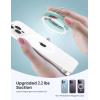 imageMagnetic Phone Ring Holder for Mag Safe  Lamicall Magnetic Finger Phone Ring Stand Holder Magnet Ring Grip Compatible with iPhone 14 Plus 13 12 Pro Pro Max Mini Grass Greengrass green