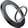 imageMagnetic Phone Ring Holder for Mag Safe  Lamicall Magnetic Finger Phone Ring Stand Holder Magnet Ring Grip Compatible with iPhone 14 Plus 13 12 Pro Pro Max Mini Grass GreenMisty Black