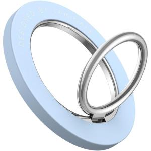 imageMagnetic Phone Ring Holder for Mag Safe  Lamicall Magnetic Finger Phone Ring Stand Holder Magnet Ring Grip Compatible with iPhone 14 Plus 13 12 Pro Pro Max Mini Grass Greensky blue
