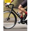 imageLamicall Bike Water Bottle Holder  12 Oz Ultralight ampamp Sturdy Bike Cup Holder Bicycle Drink Cage Cycling Bike Water Bottle Cage with Screw Tool for 275394quot Diameter BottlesBlack2 Pack